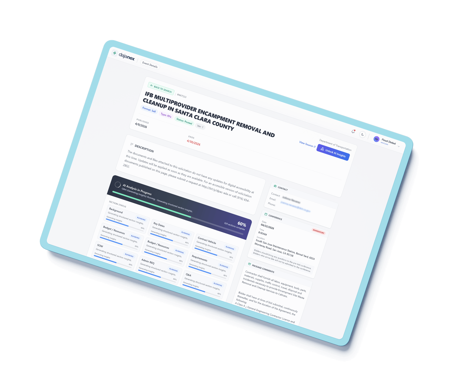 Dajanex BCP Explorer Module
